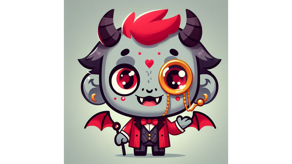 Fan Art - Alastor, el Radio Demon, de Hazbin Hotel.