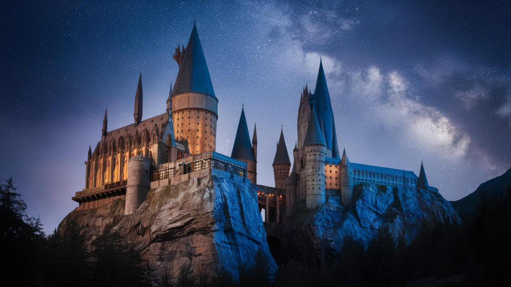 El castillo de Hogwarts