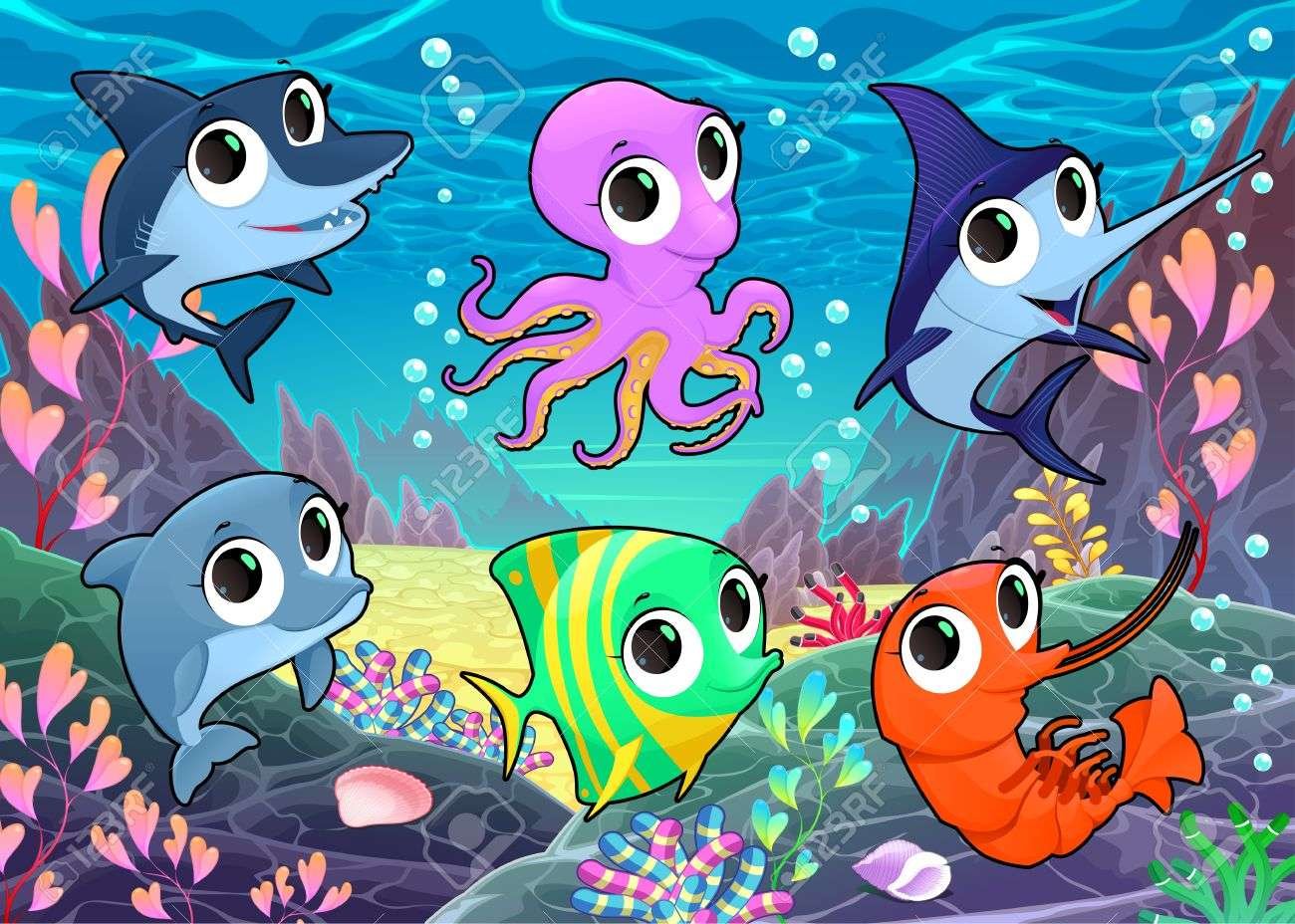 Curiosidades divertidas del mundo marino para niños
