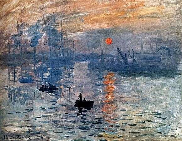 Curiosidades detrás de la pintura Impresión, sol naciente de Monet