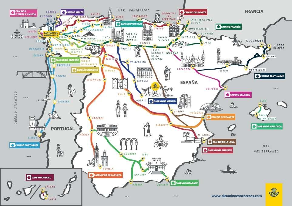Descubre las fascinantes curiosidades del Camino de Santiago en España