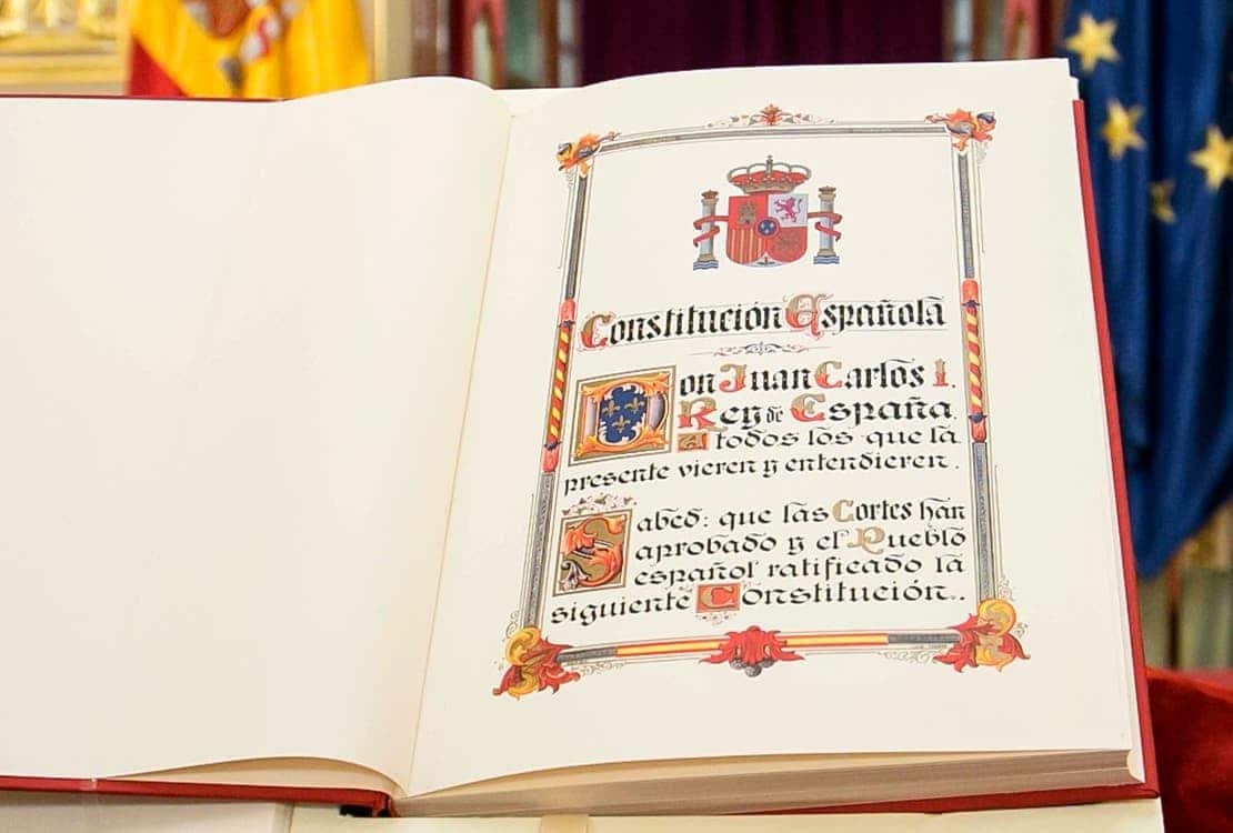 Curiosidades de la Constitución Española de 1978