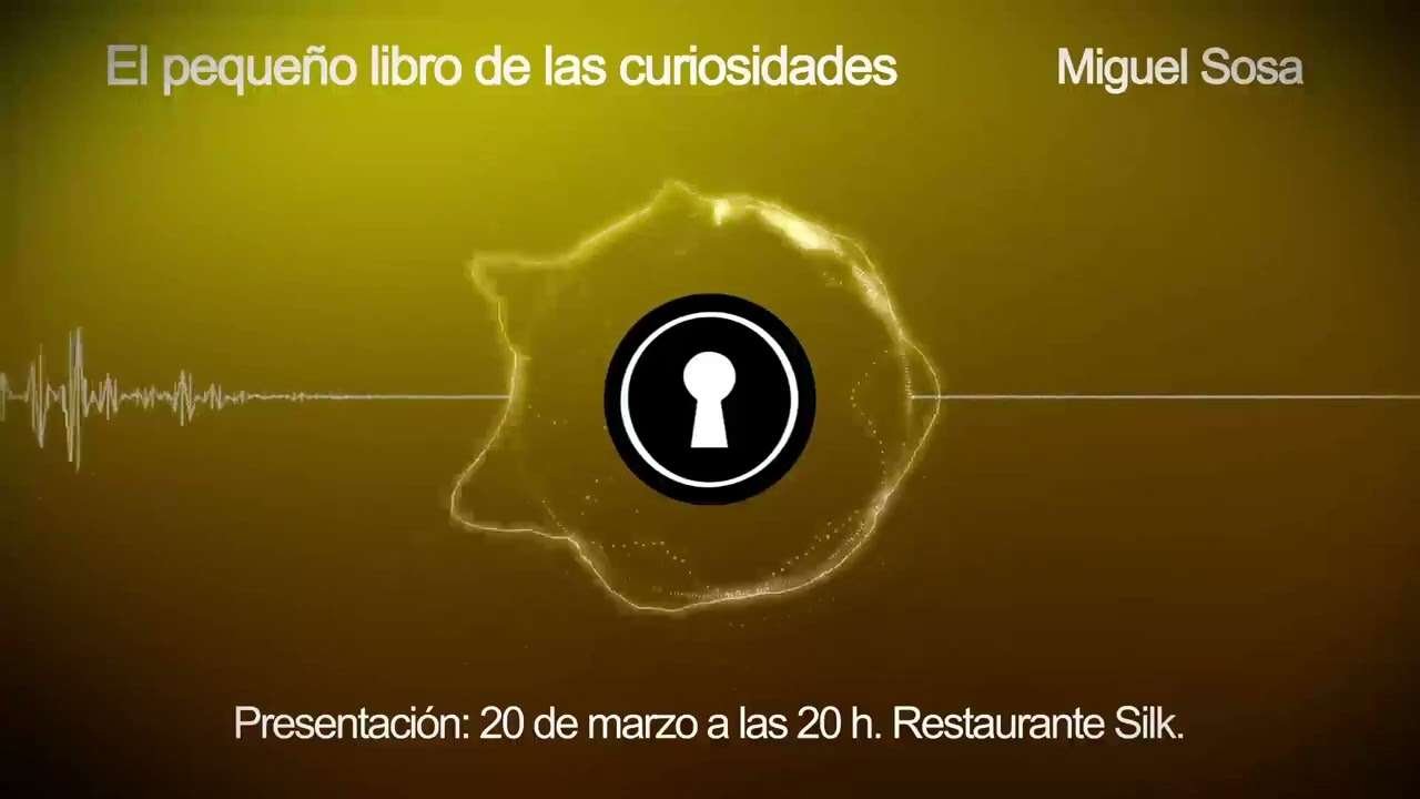 Miguel Sosa nos sorprende con su pequeño libro de curiosidades
