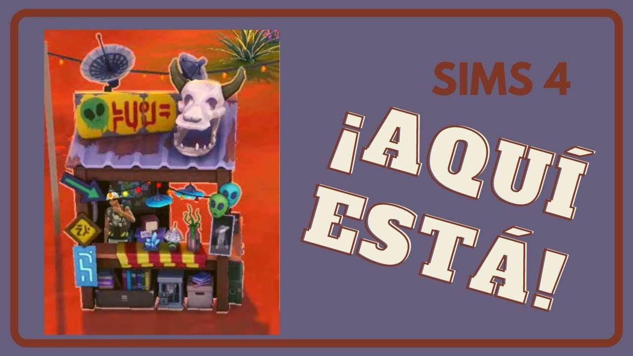 Dueño de Curiosidades en Los Sims 4: Un mundo sorprendente