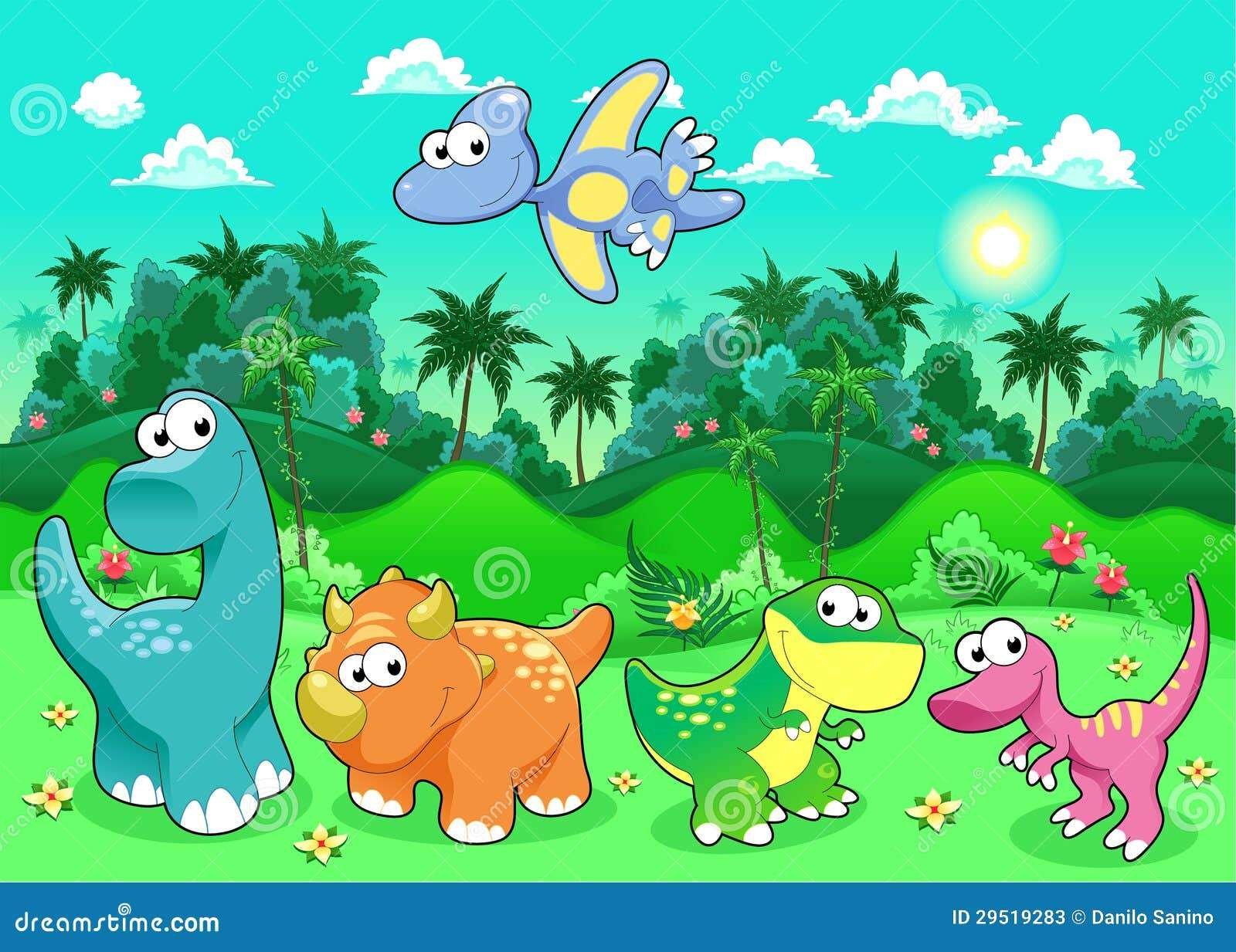 Curiosidades divertidas sobre dinosaurios para niños en Happy Learning