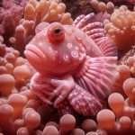 Habilidades del pez rosado con manos: una especie única