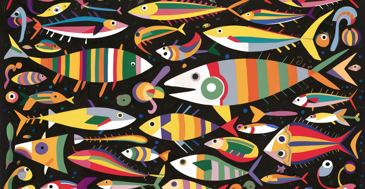 Descubre las curiosidades del cuadro de Miró con peces de colores