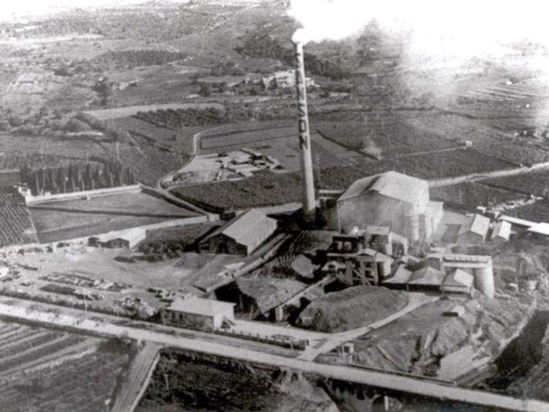 Curiosidades de la fábrica de cemento Sansón en Sant Feliu