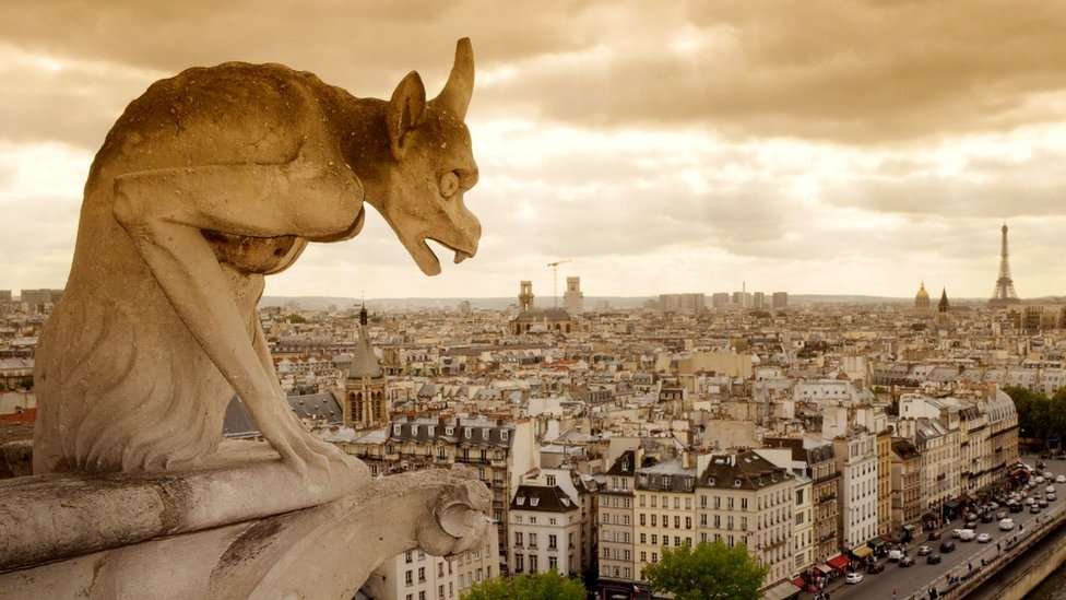 Curiosidades y nombres de las gárgolas de Notre Dame