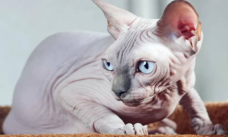 Curiosidades del gato esfinge que te sorprenderán