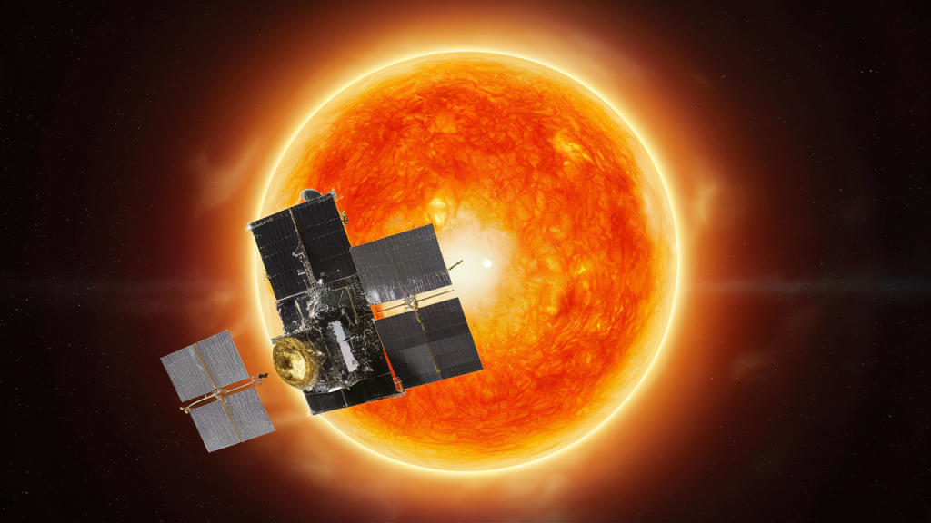 La sonda Parker Solar Probe en misión para estudiar el Sol.