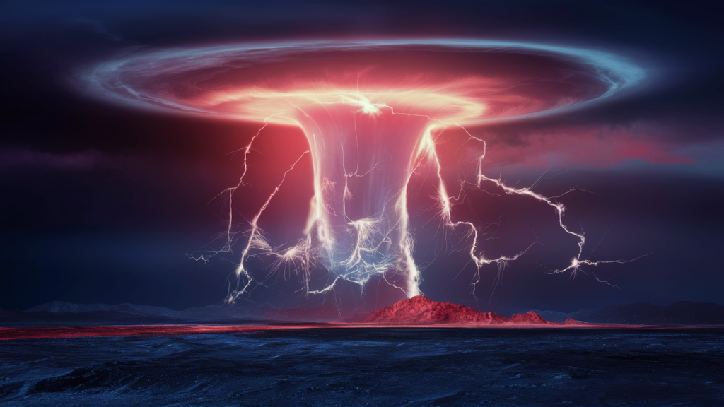 Efectos de una tormenta geomagnética en la Tierra.