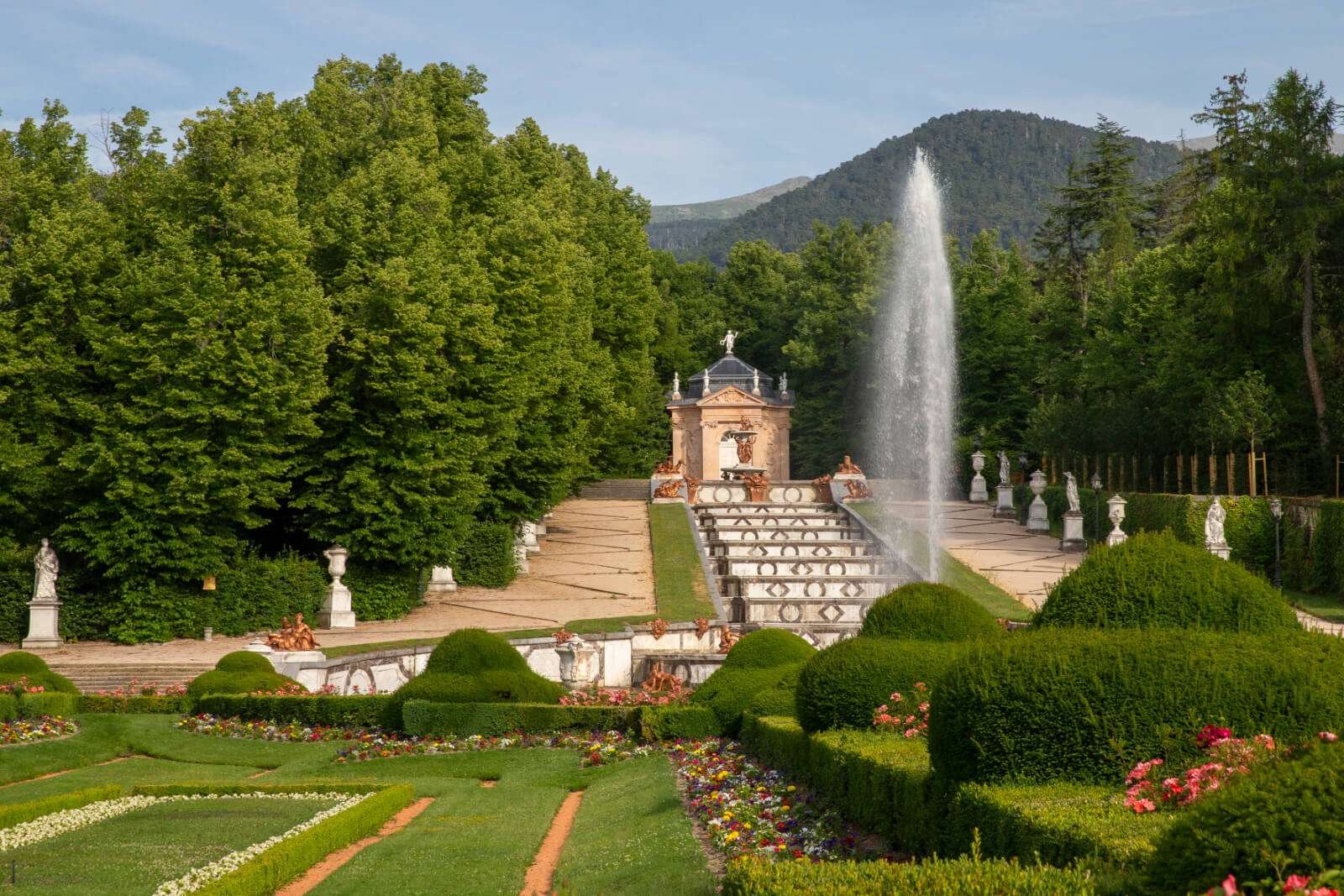 Curiosidades de los jardines de San Ildefonso