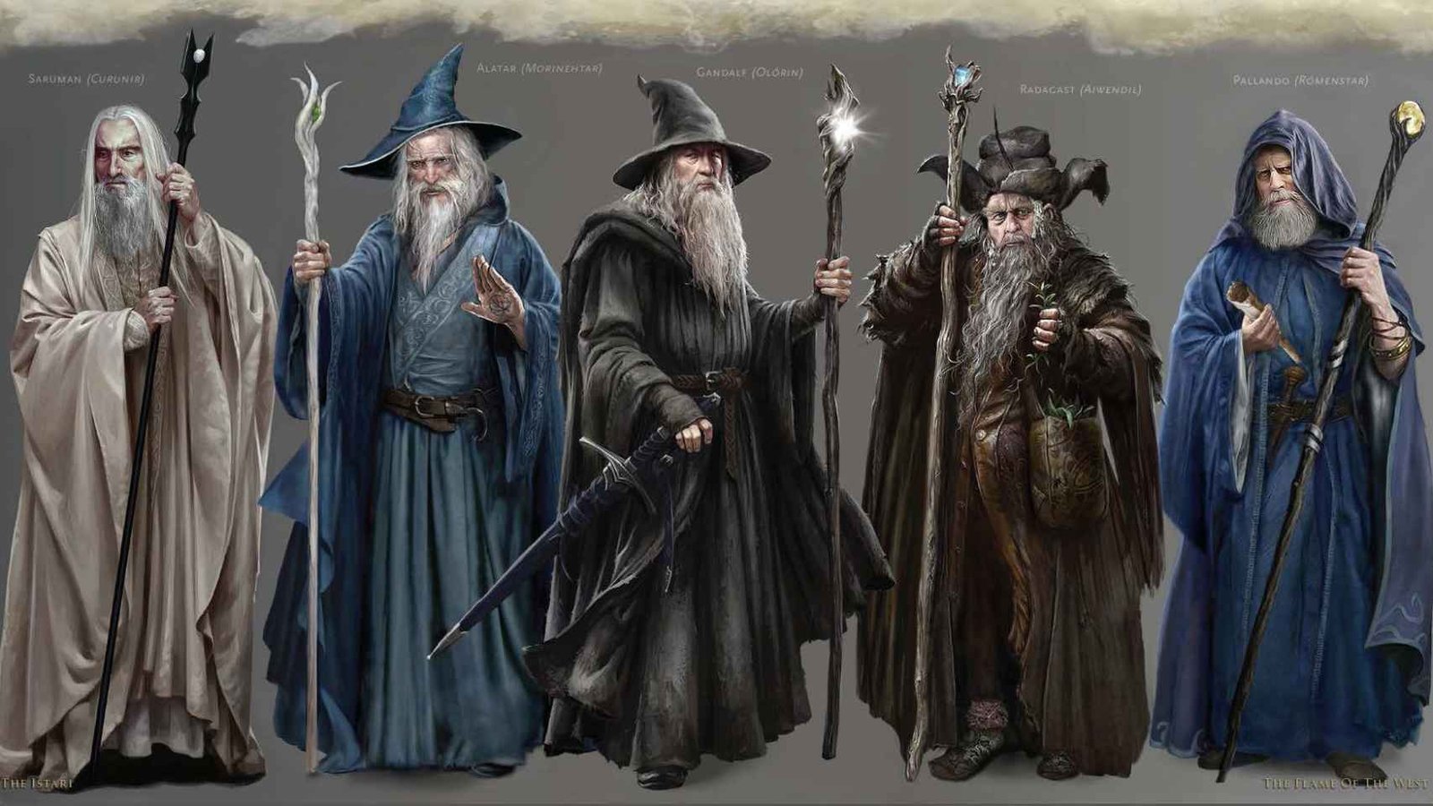 Curiosidades de los magos de El Señor de los Anillos