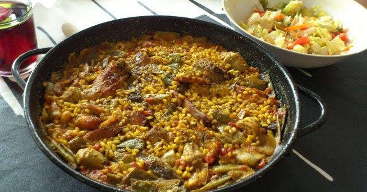 Curiosidades de la auténtica paella valenciana con conejo y pollo