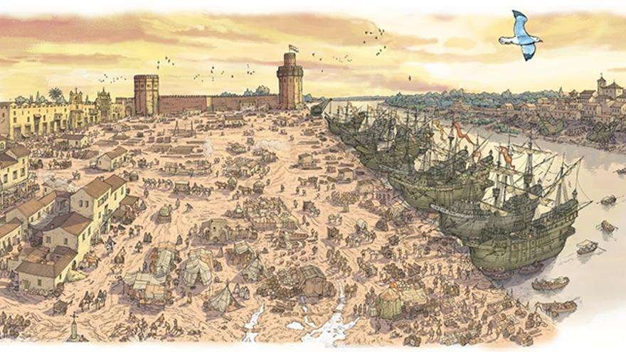 Curiosidades históricas de Sevilla, ciudad de partida de Magallanes