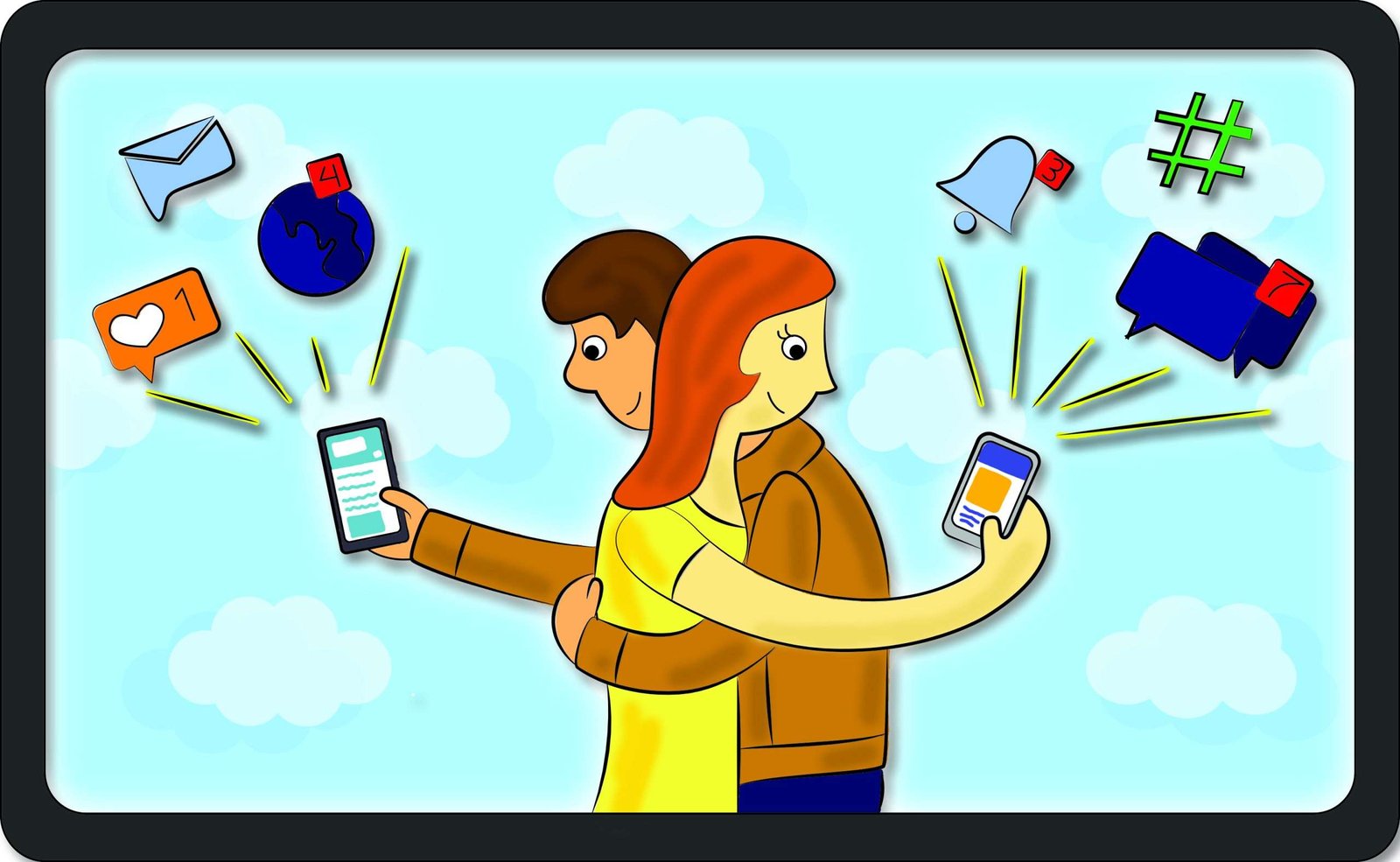 Tecnología: curiosidad sobre información, menos relaciones
