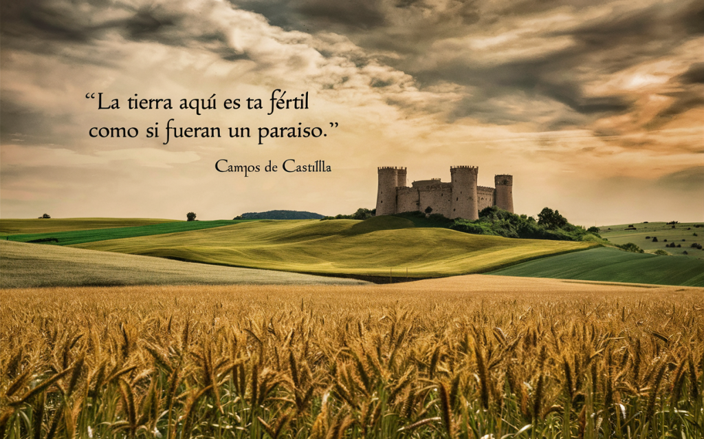 Paisaje de Campos de Castilla